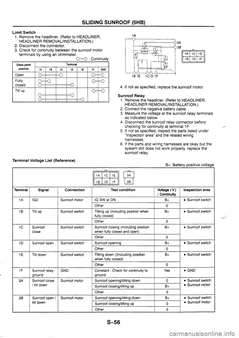 MAZDA 626 1997  Workshop Manual 