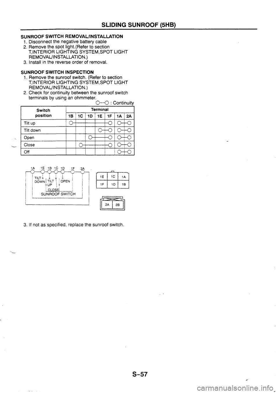 MAZDA 626 1997  Workshop Manual 