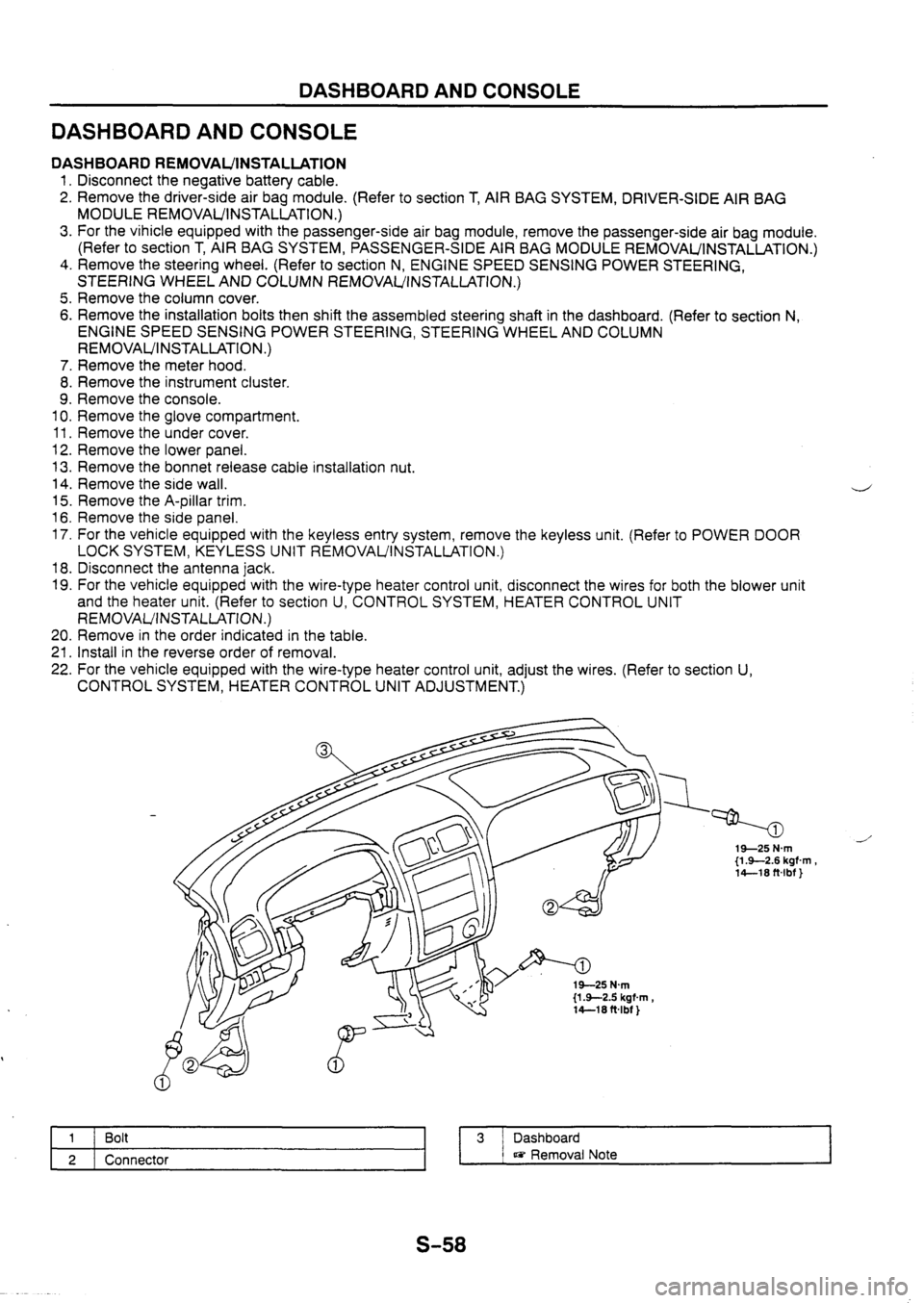 MAZDA 626 1997  Workshop Manual 
