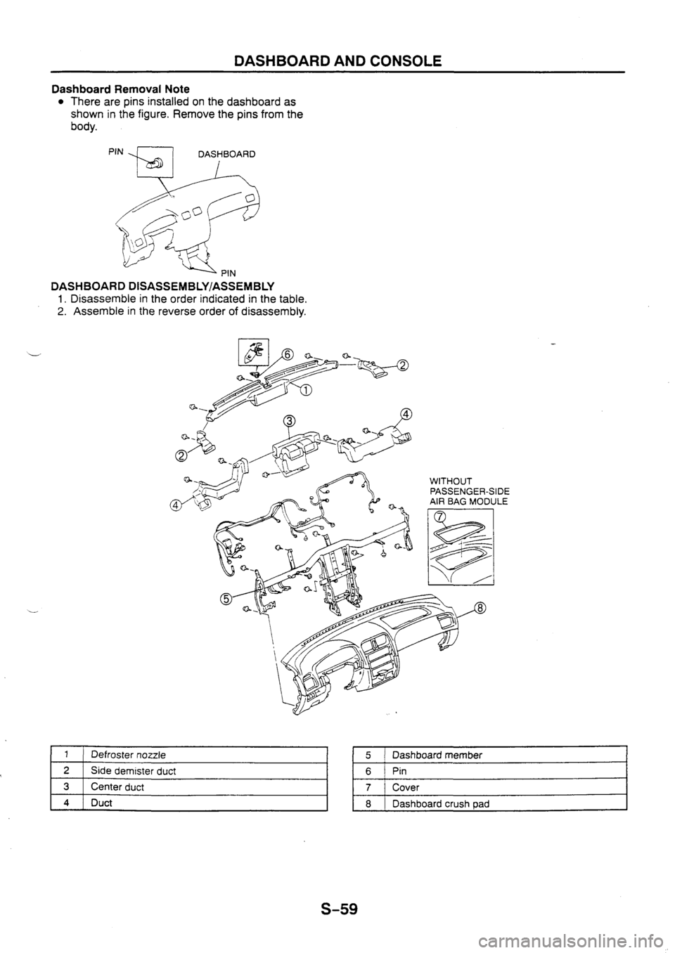 MAZDA 626 1997  Workshop Manual 