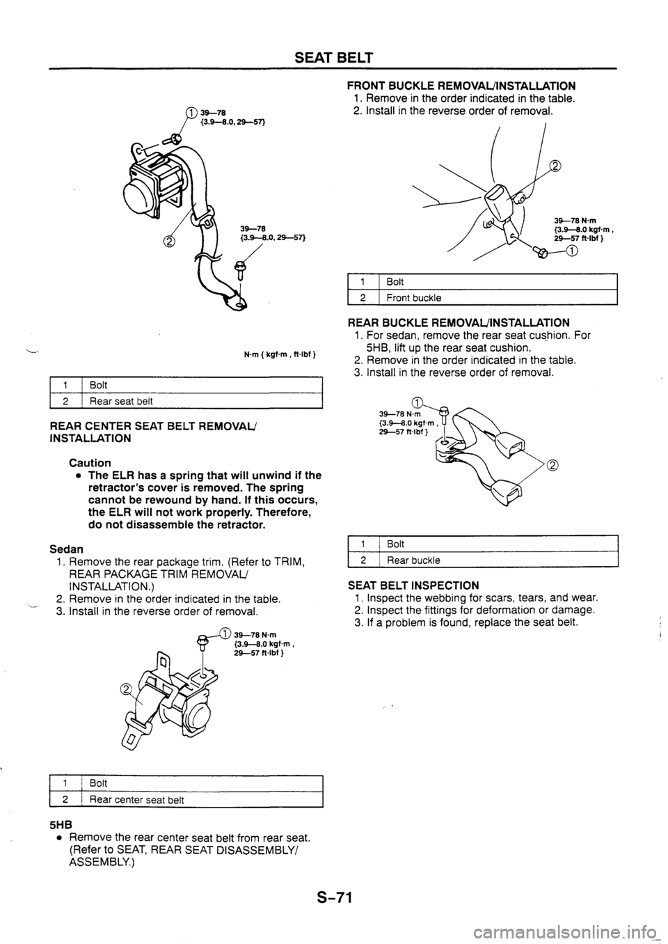 MAZDA 626 1997  Workshop Manual 