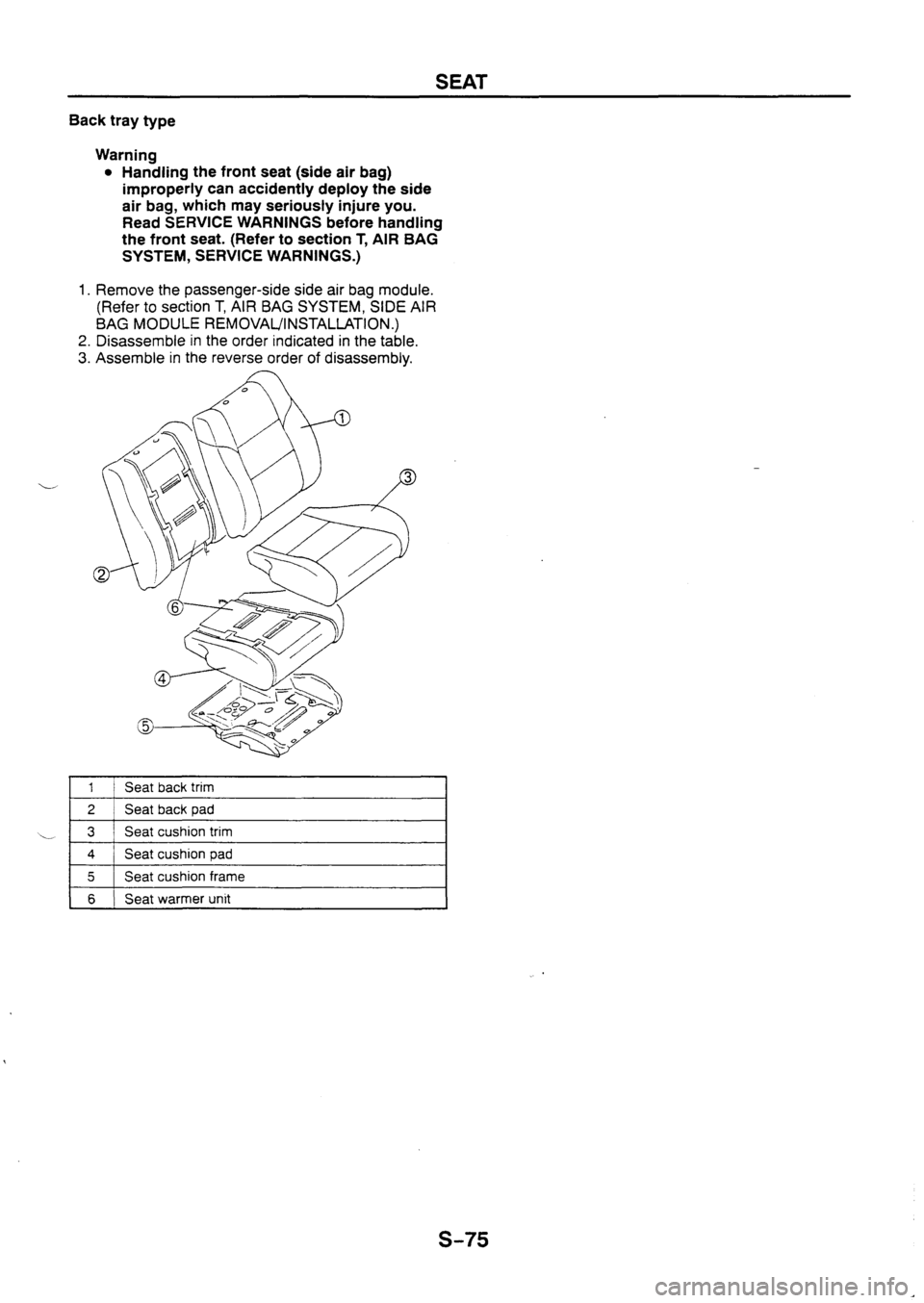 MAZDA 626 1997  Workshop Manual 