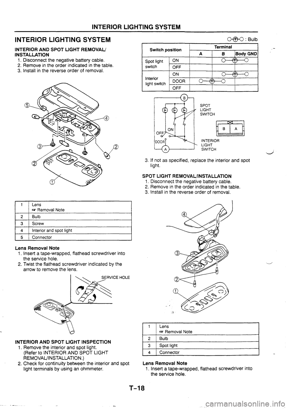 MAZDA 626 1997  Workshop Manual 