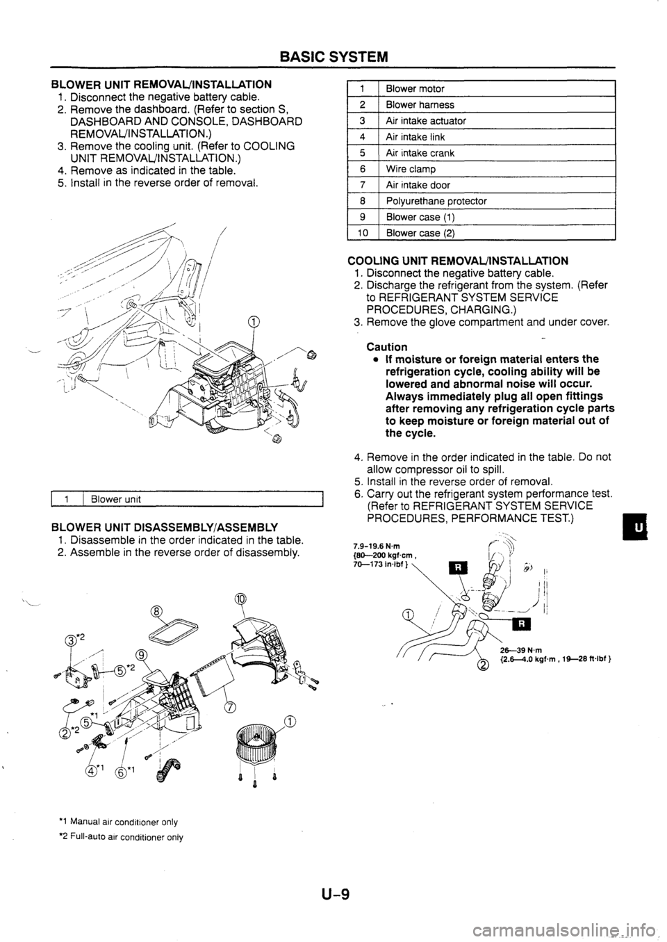 MAZDA 626 1997  Workshop Manual 