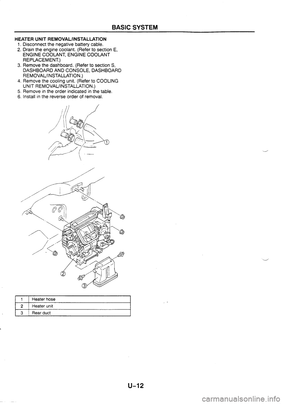 MAZDA 626 1997  Workshop Manual 
