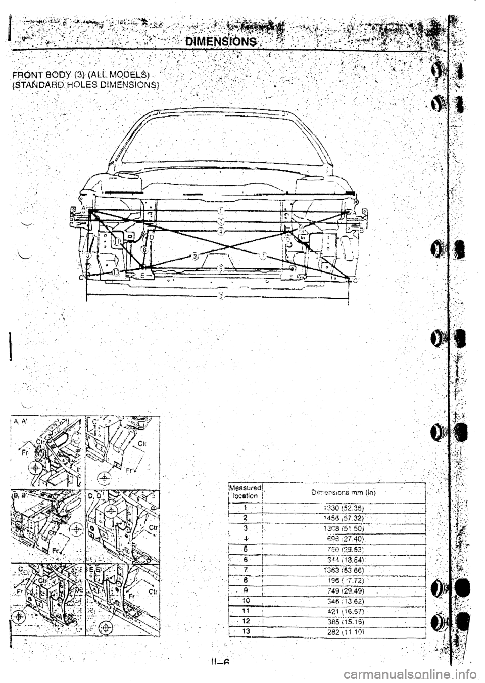 MAZDA 626 1997  Workshop Manual 