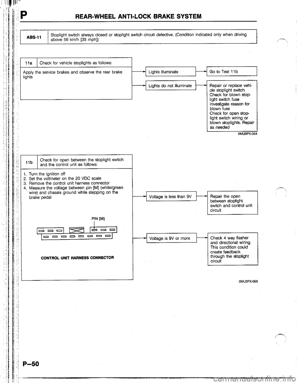 MAZDA B2200 1992  Workshop Manual 