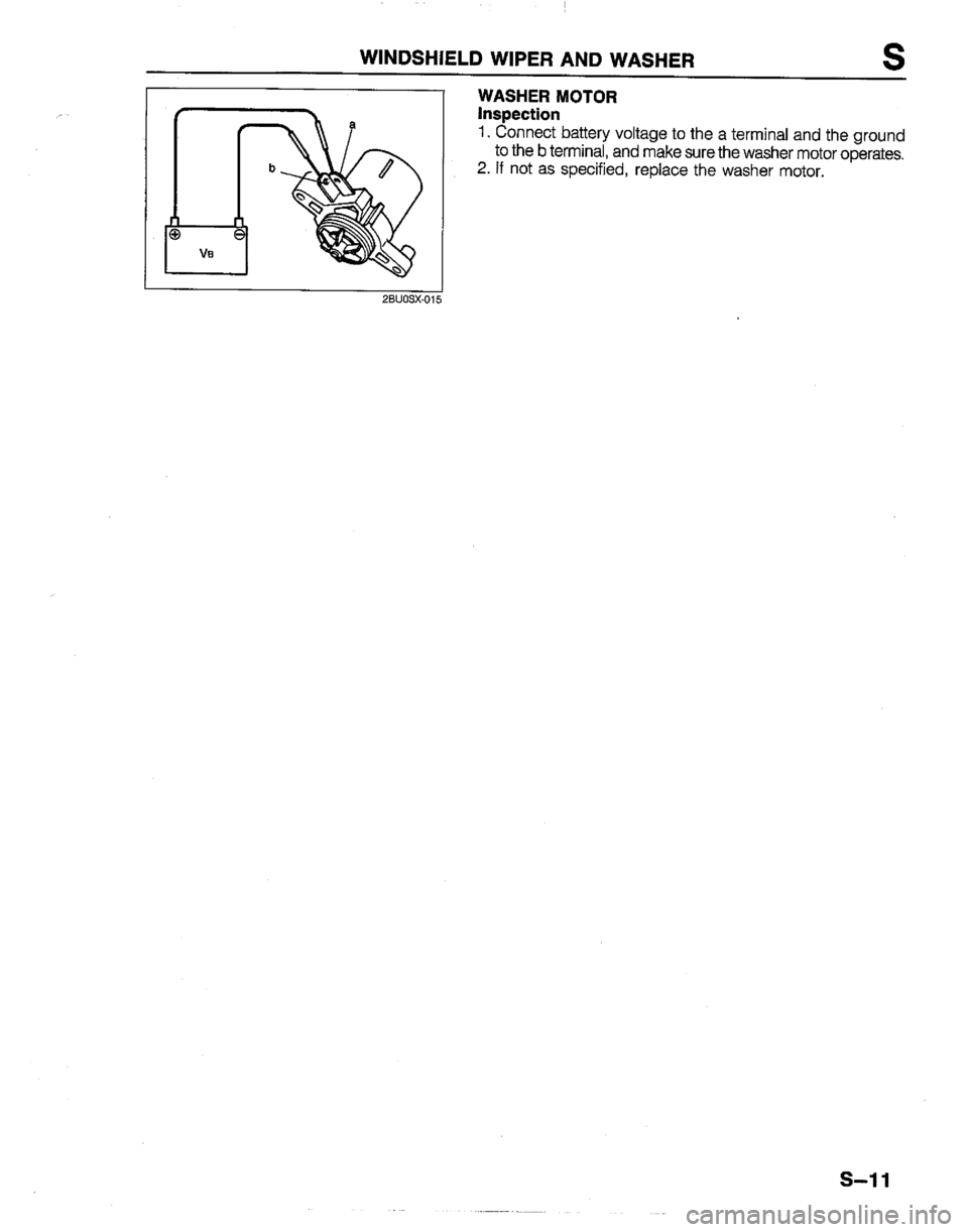 MAZDA B2200 1992  Workshop Manual 