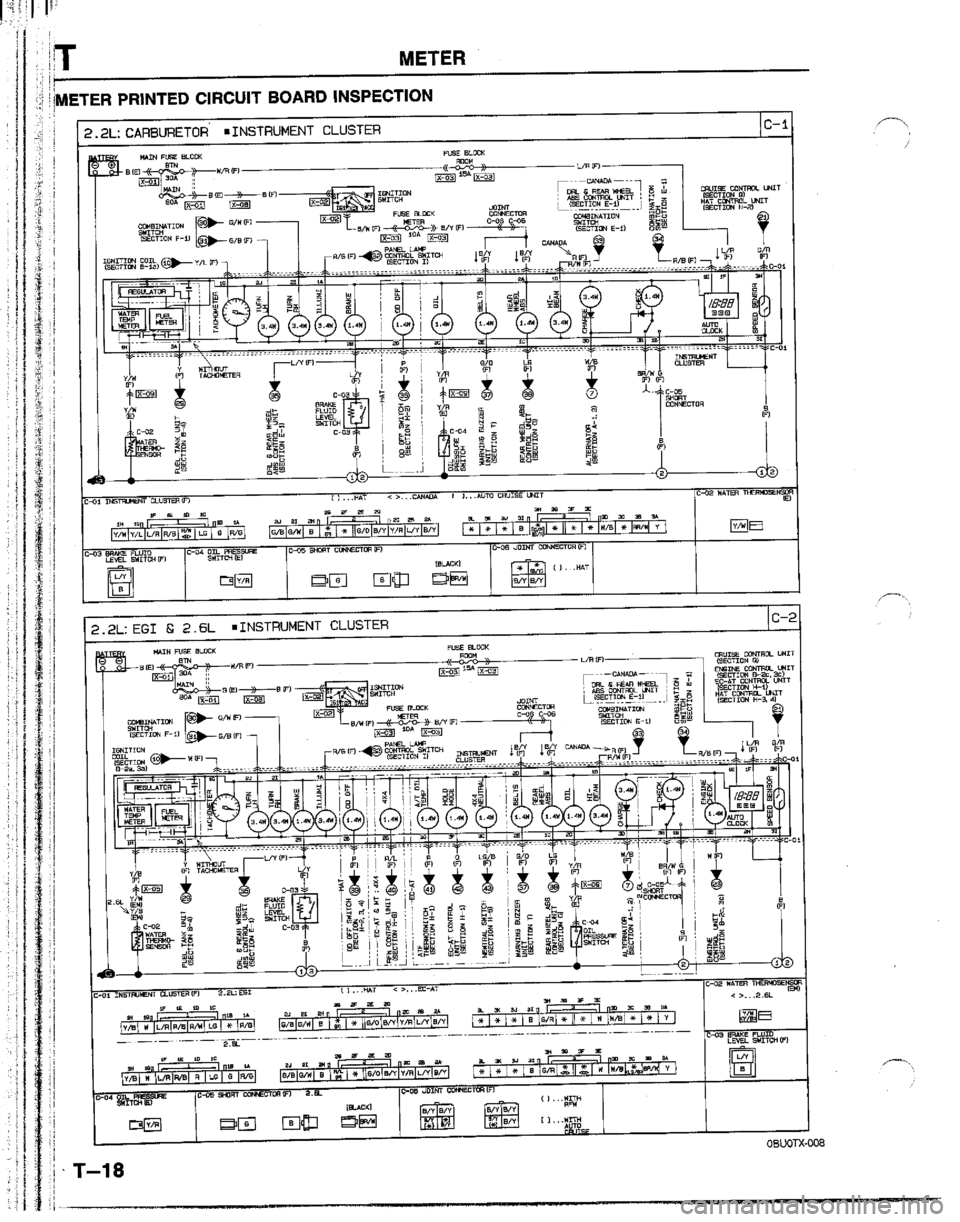 MAZDA B2200 1992  Workshop Manual 
