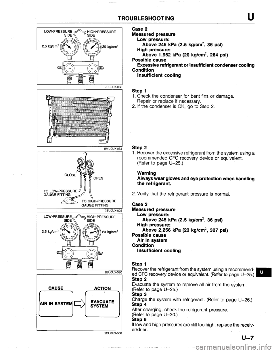 MAZDA B2200 1992  Workshop Manual 