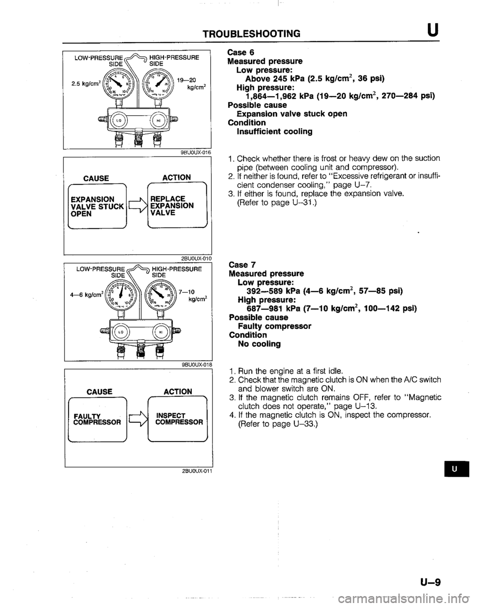 MAZDA B2200 1992  Workshop Manual 