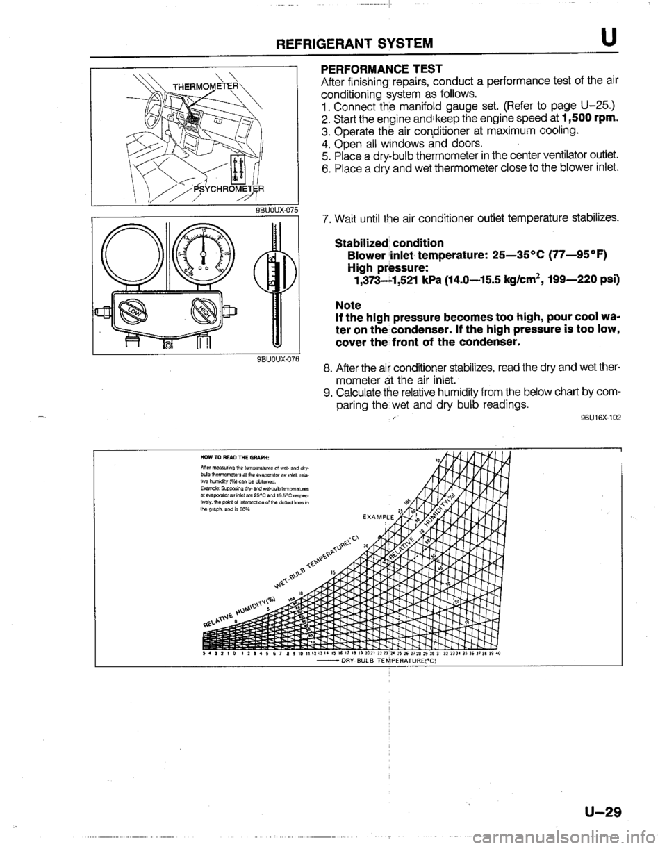MAZDA B2200 1992  Workshop Manual 