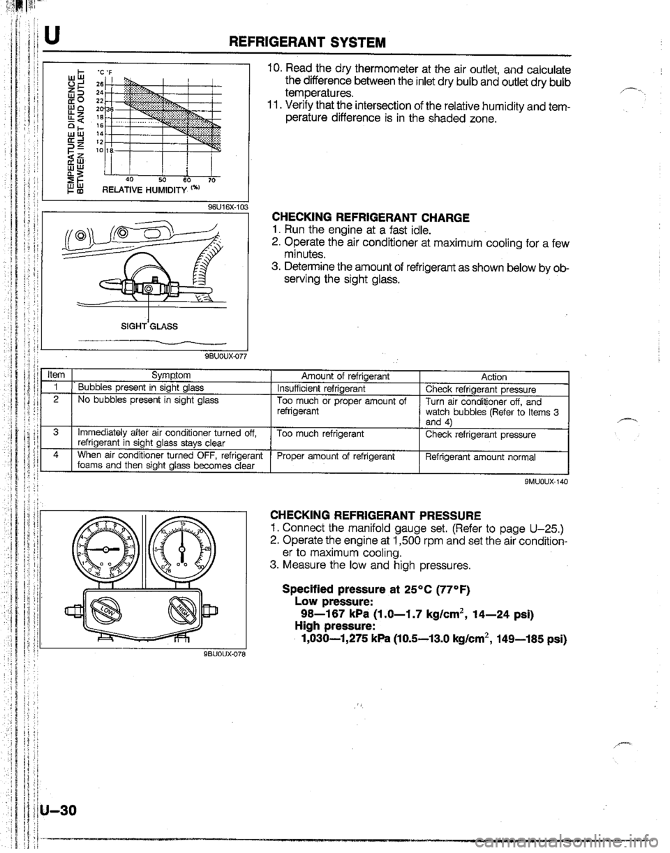 MAZDA B2200 1992  Workshop Manual 