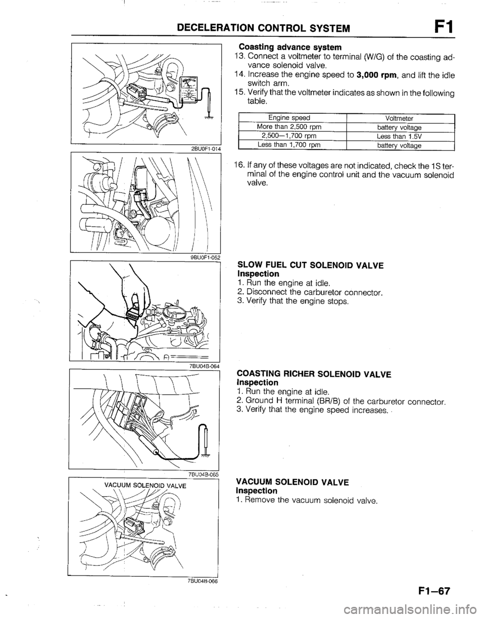 MAZDA B2200 1992  Workshop Manual 