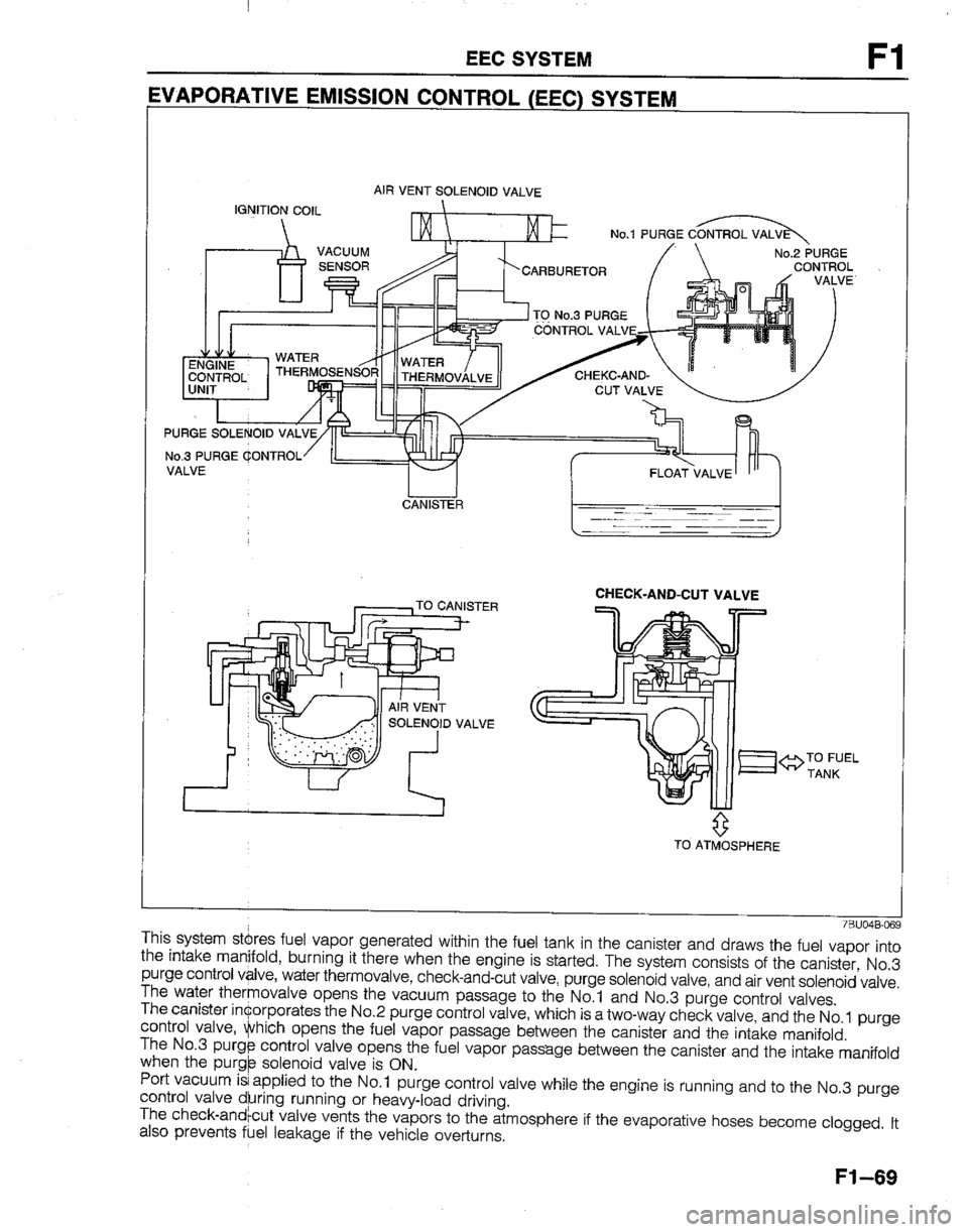 MAZDA B2200 1992  Workshop Manual 