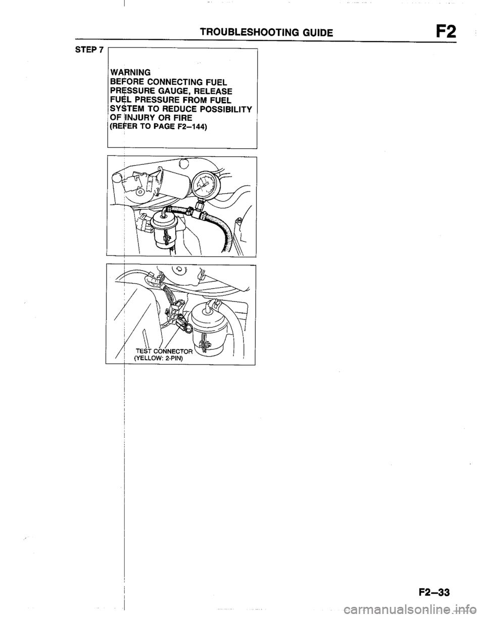 MAZDA B2200 1992  Workshop Manual 