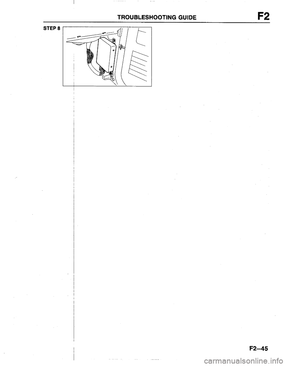 MAZDA B2200 1992  Workshop Manual 