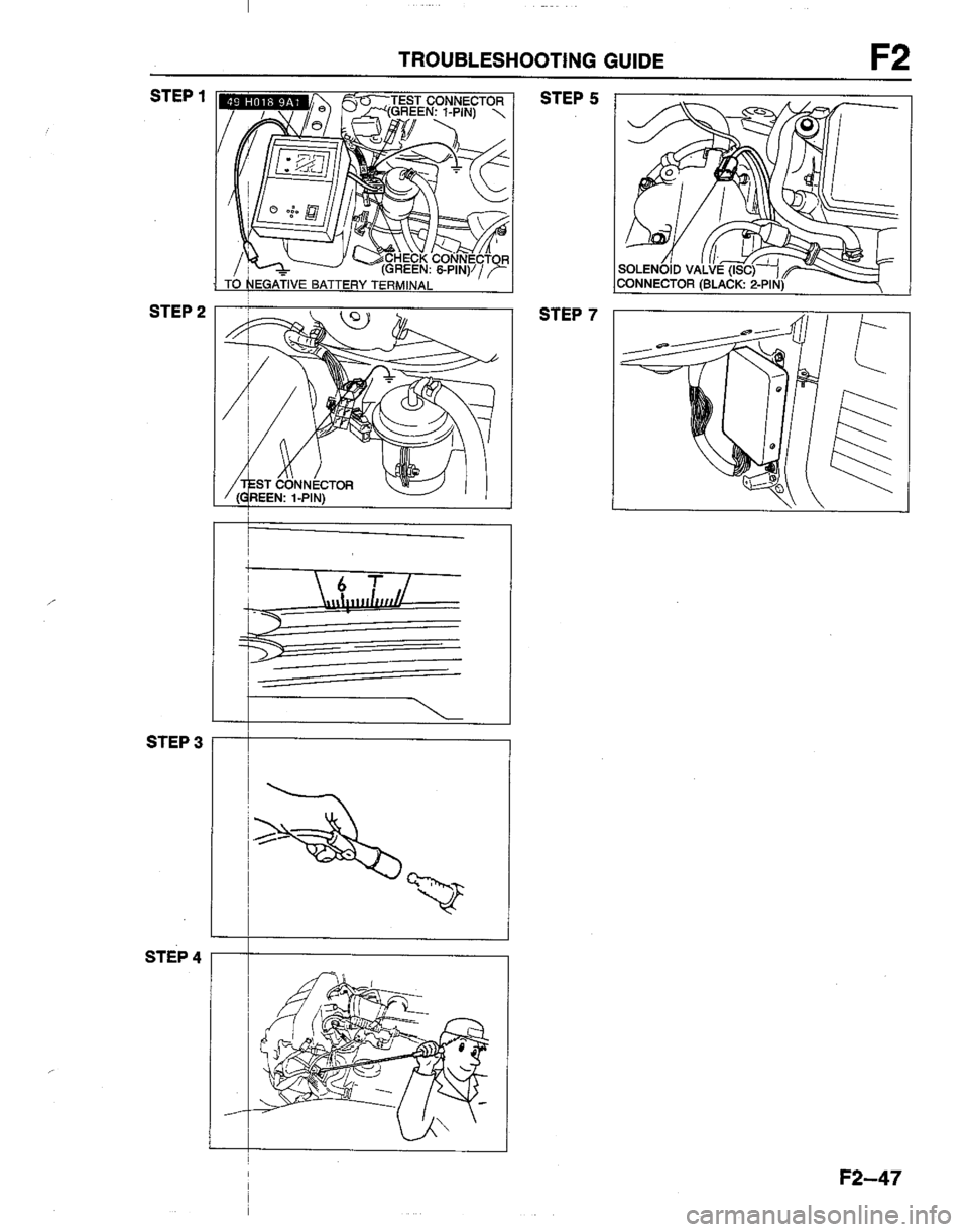 MAZDA B2200 1992  Workshop Manual 