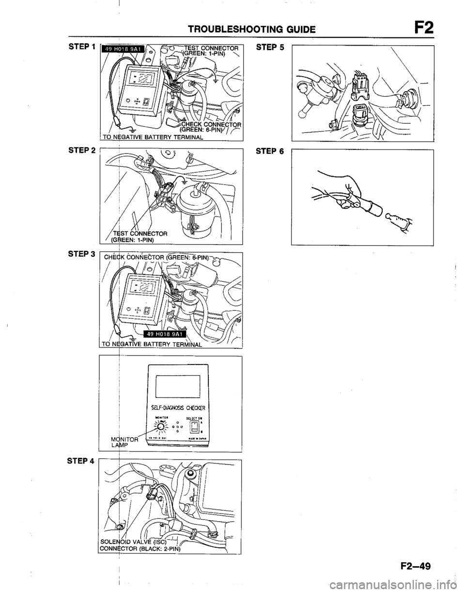 MAZDA B2200 1992  Workshop Manual 