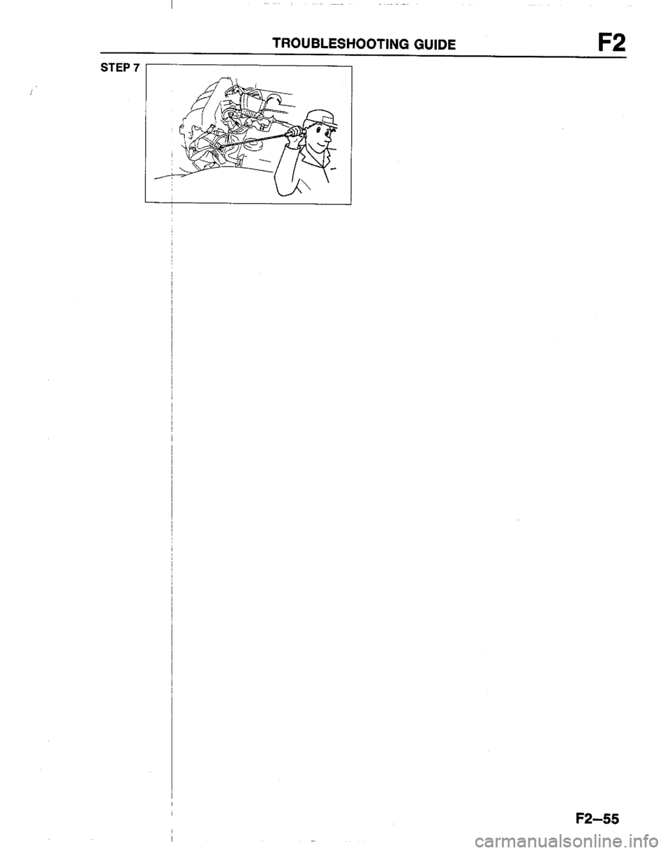 MAZDA B2200 1992  Workshop Manual 