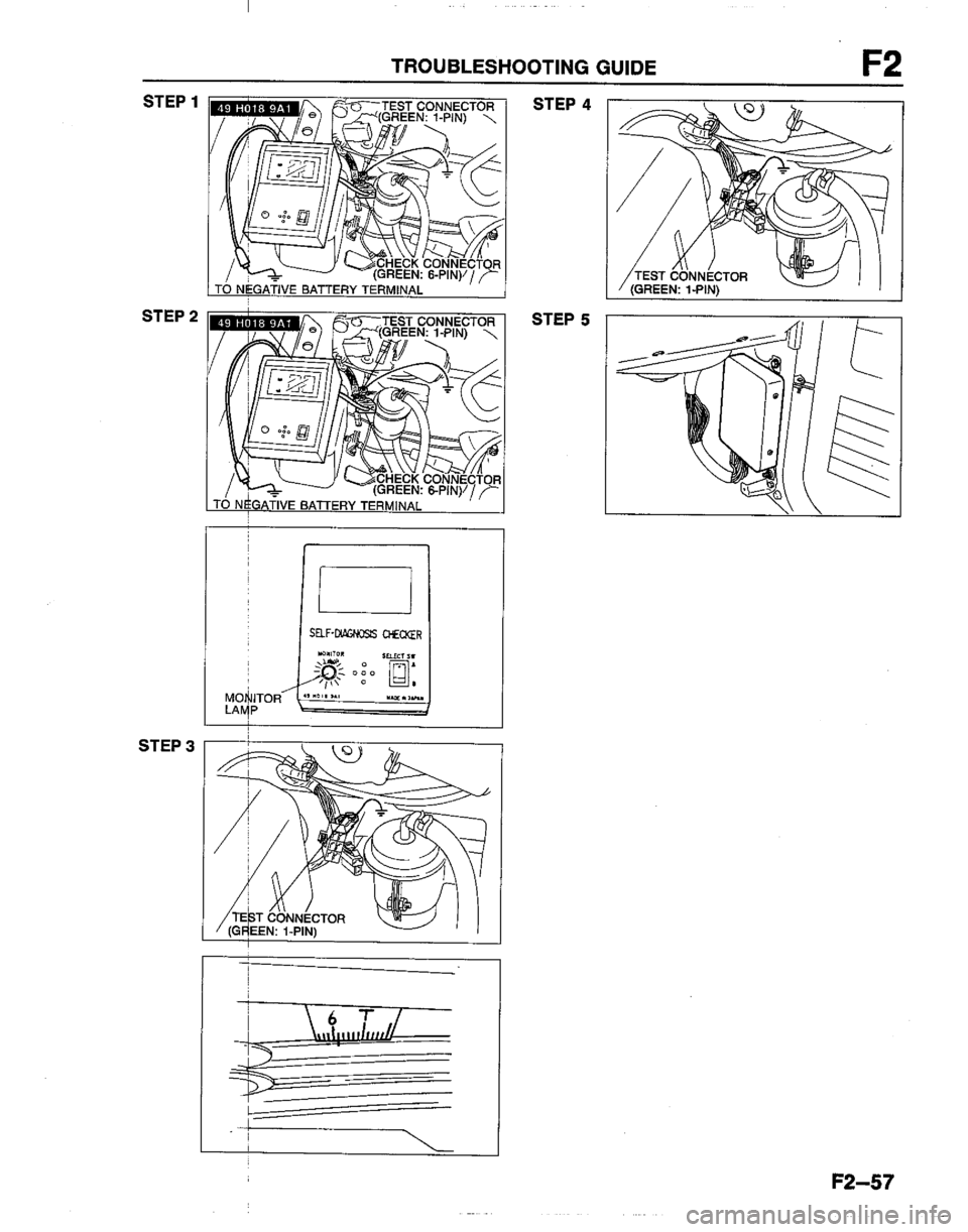 MAZDA B2200 1992  Workshop Manual 