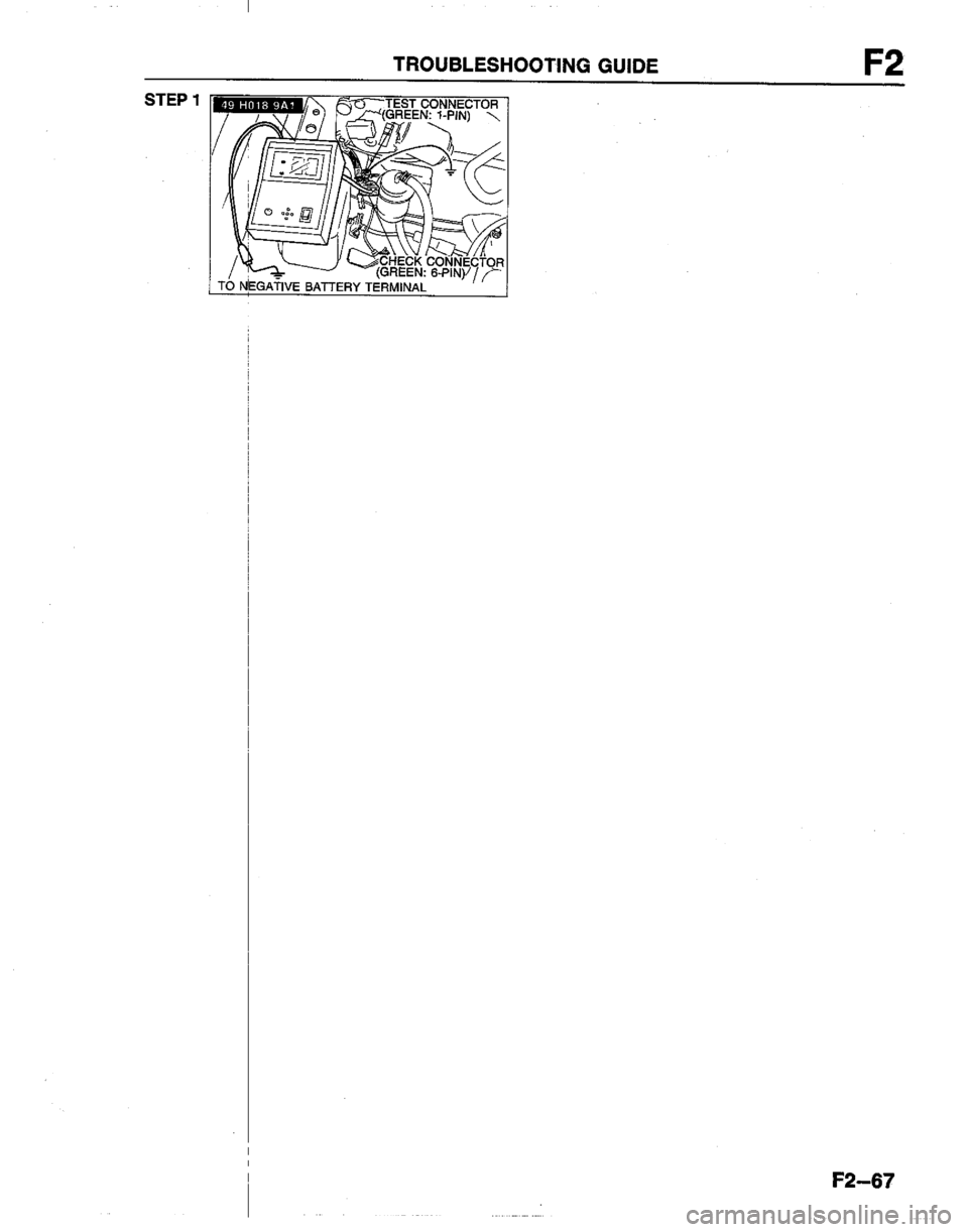 MAZDA B2200 1992  Workshop Manual 