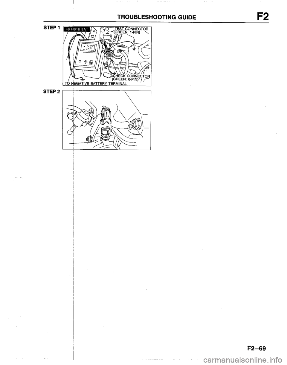 MAZDA B2200 1992  Workshop Manual 