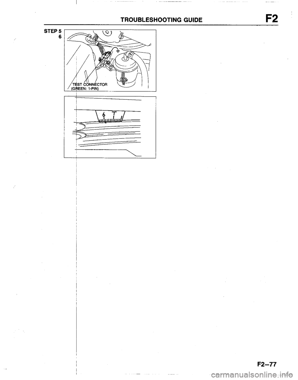 MAZDA B2200 1992  Workshop Manual 