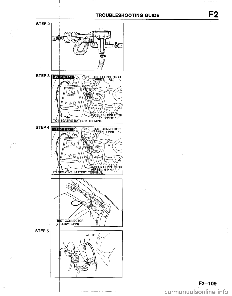 MAZDA B2200 1992  Workshop Manual 