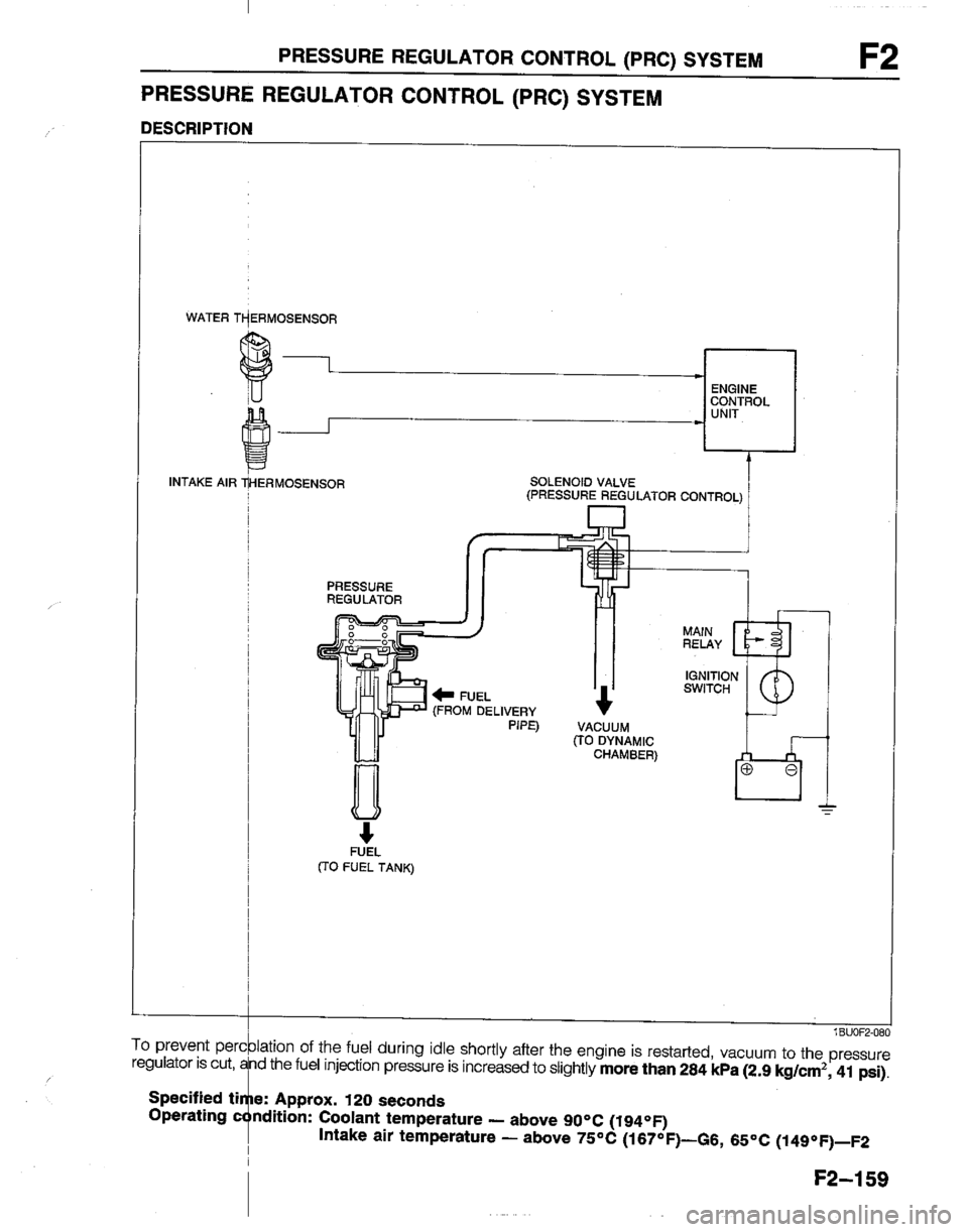 MAZDA B2200 1992  Workshop Manual 