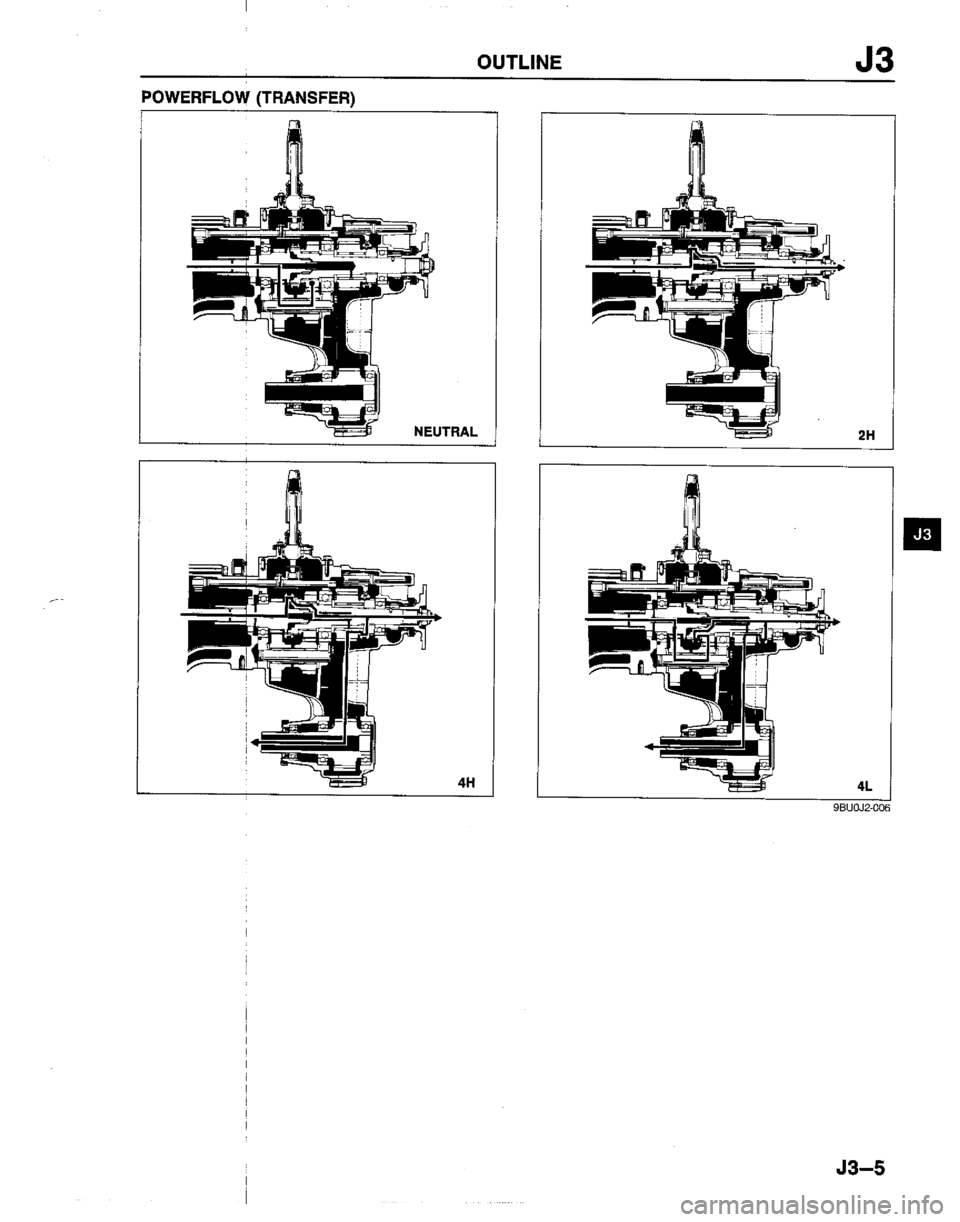 MAZDA B2200 1992  Workshop Manual 