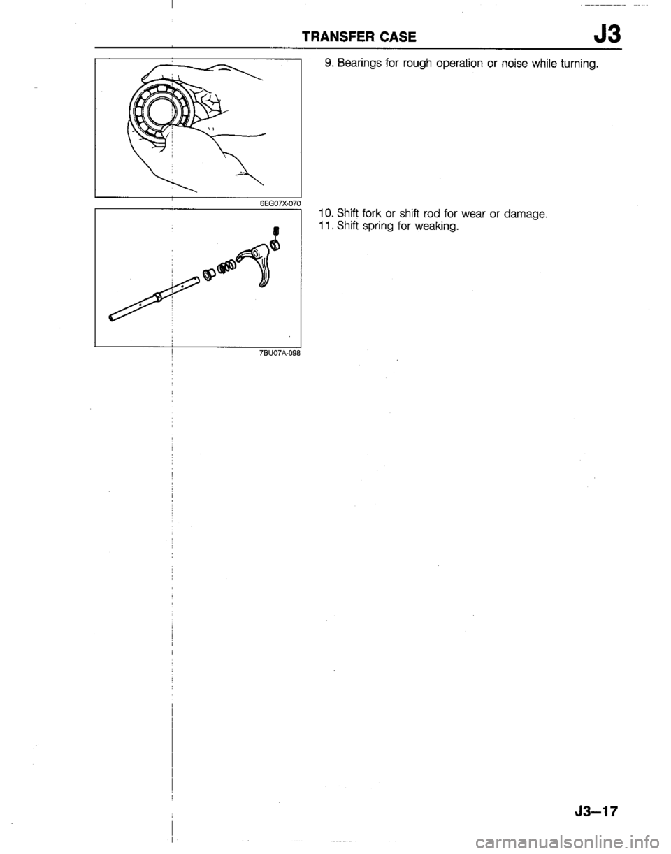 MAZDA B2200 1992  Workshop Manual 
