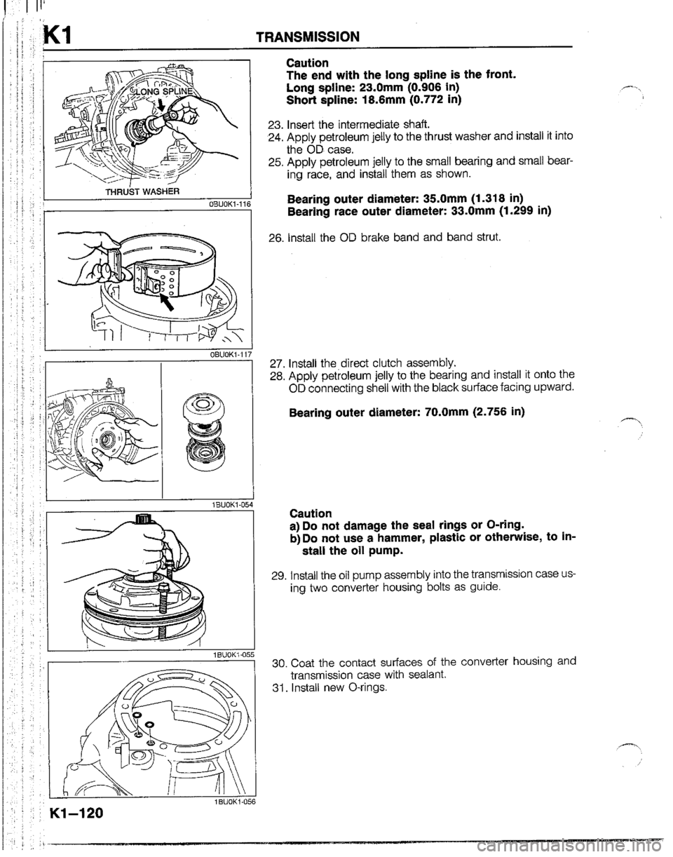 MAZDA B2200 1992  Workshop Manual 