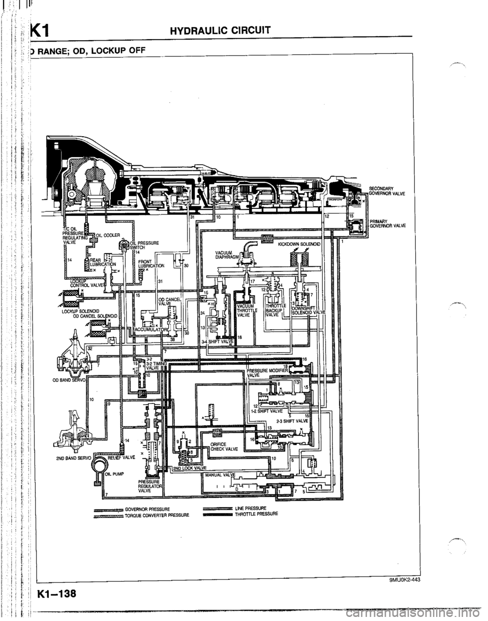 MAZDA B2200 1992  Workshop Manual 