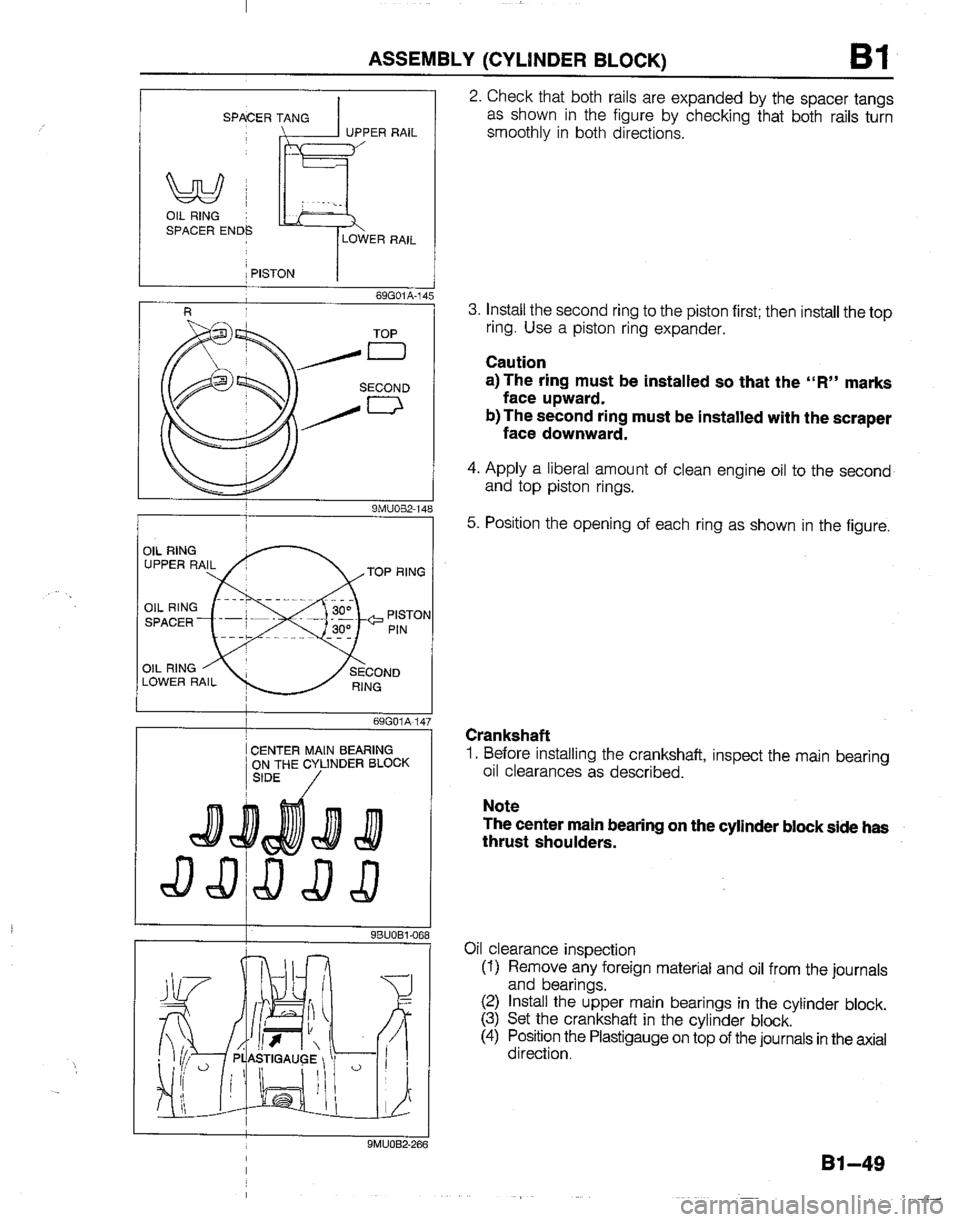 MAZDA B2200 1992  Workshop Manual 