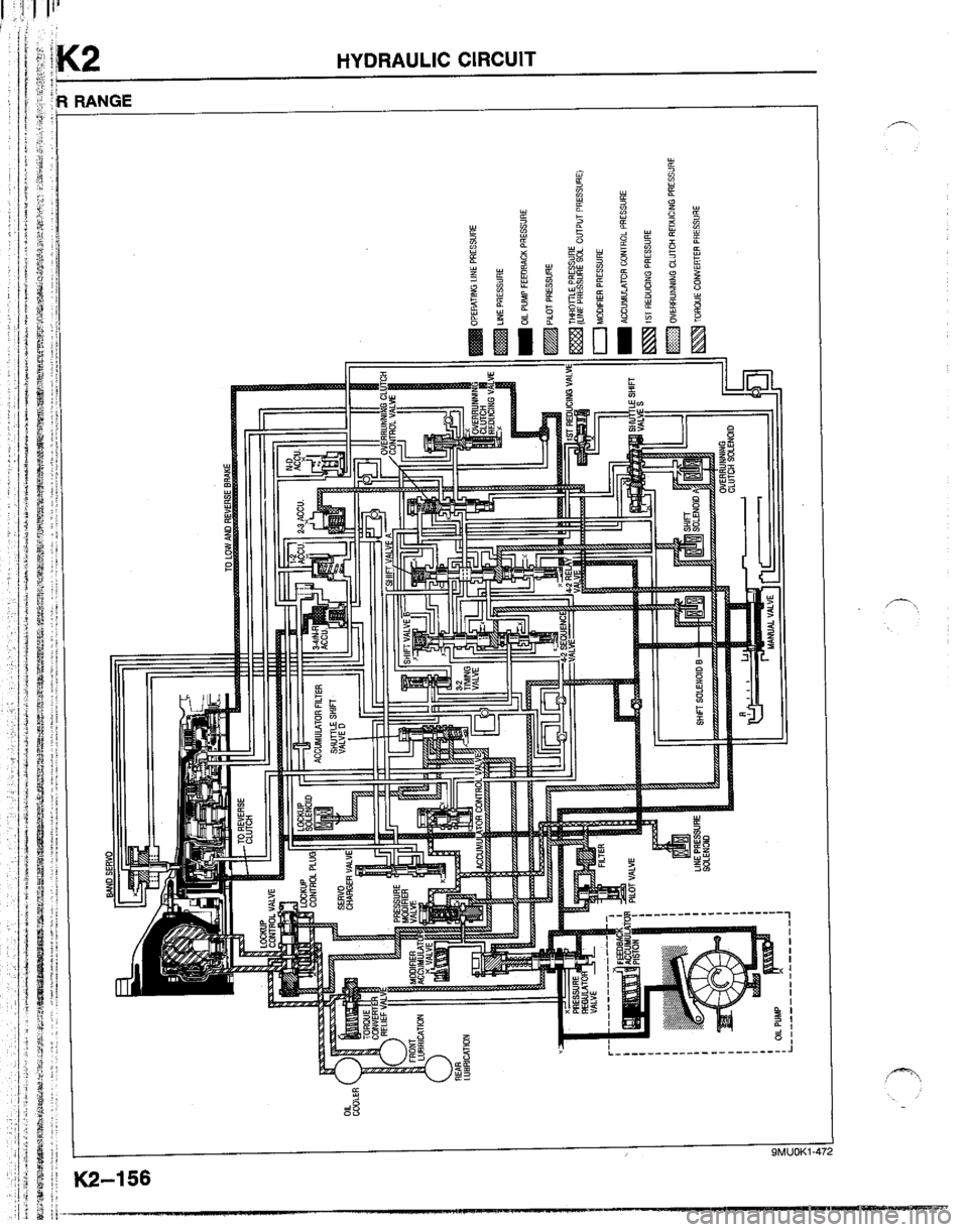 MAZDA B2200 1992  Workshop Manual 