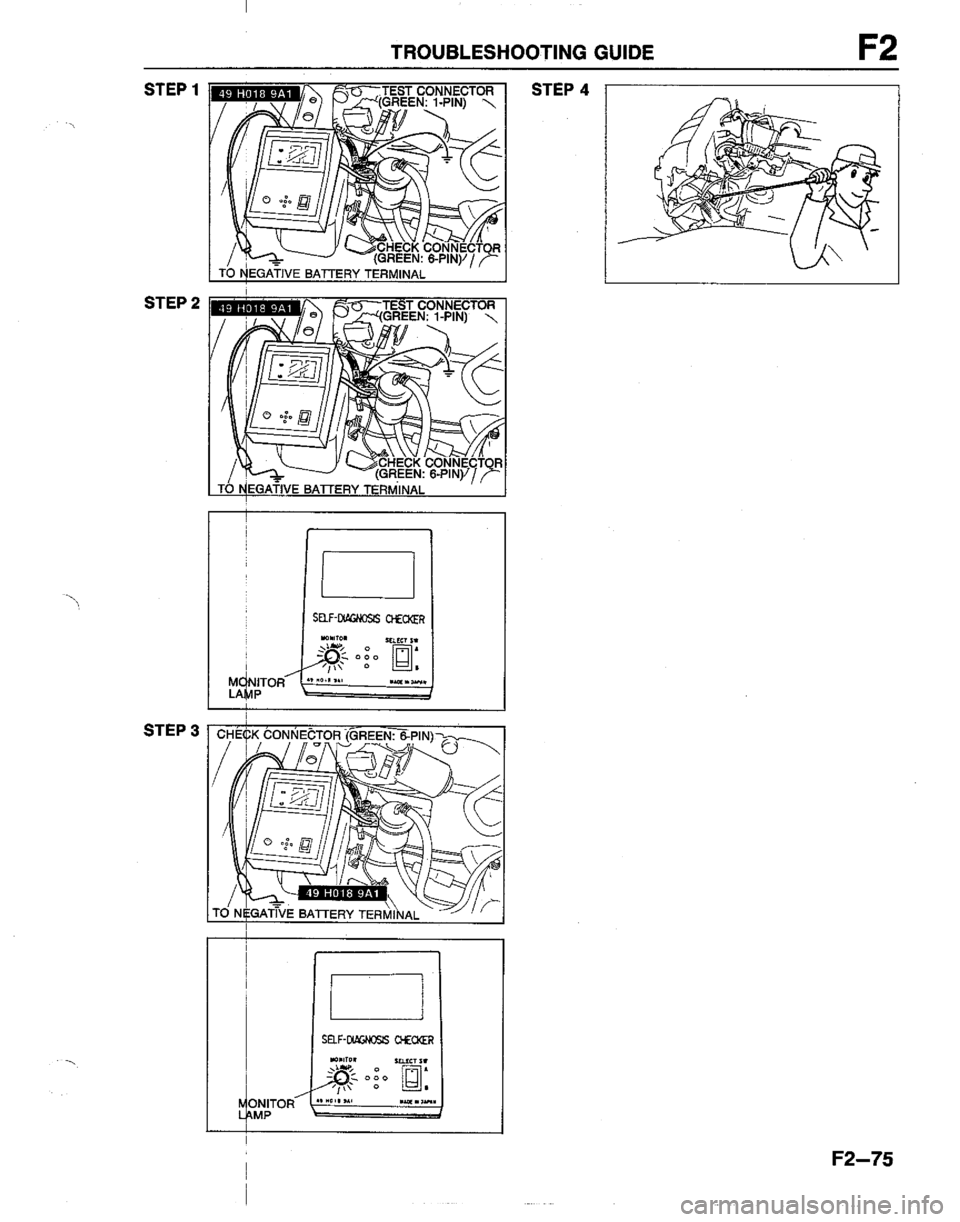 MAZDA B2600I 1992  Workshop Manual 