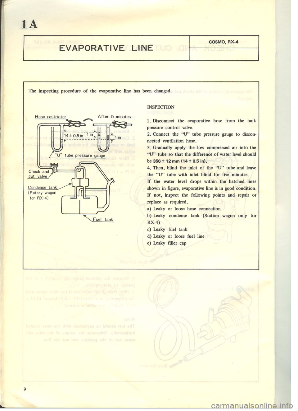 MAZDA COSMO 1978  Service Highlights Manual 