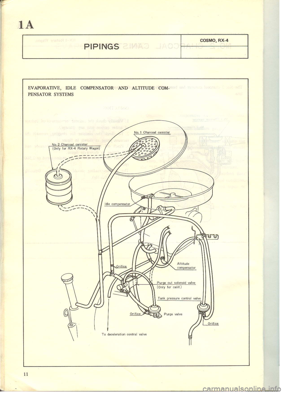 MAZDA COSMO 1978  Service Highlights Manual 