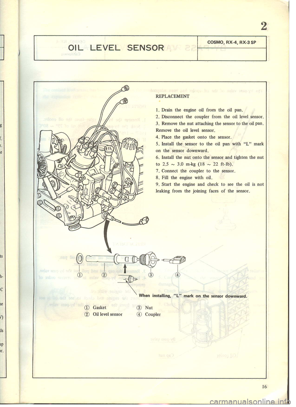 MAZDA COSMO 1978  Service Highlights Manual 