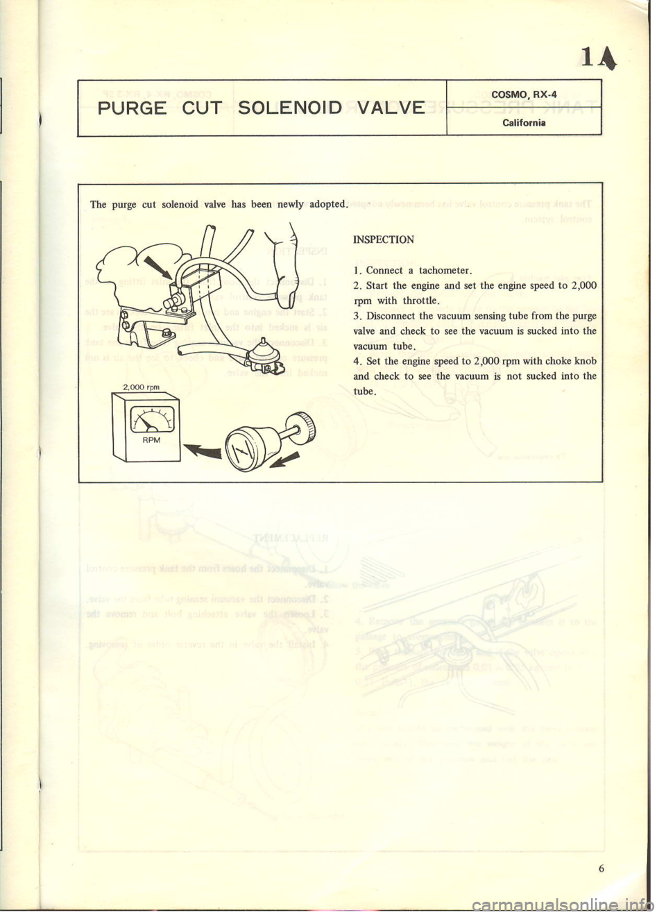 MAZDA COSMO 1978  Service Highlights Manual 
