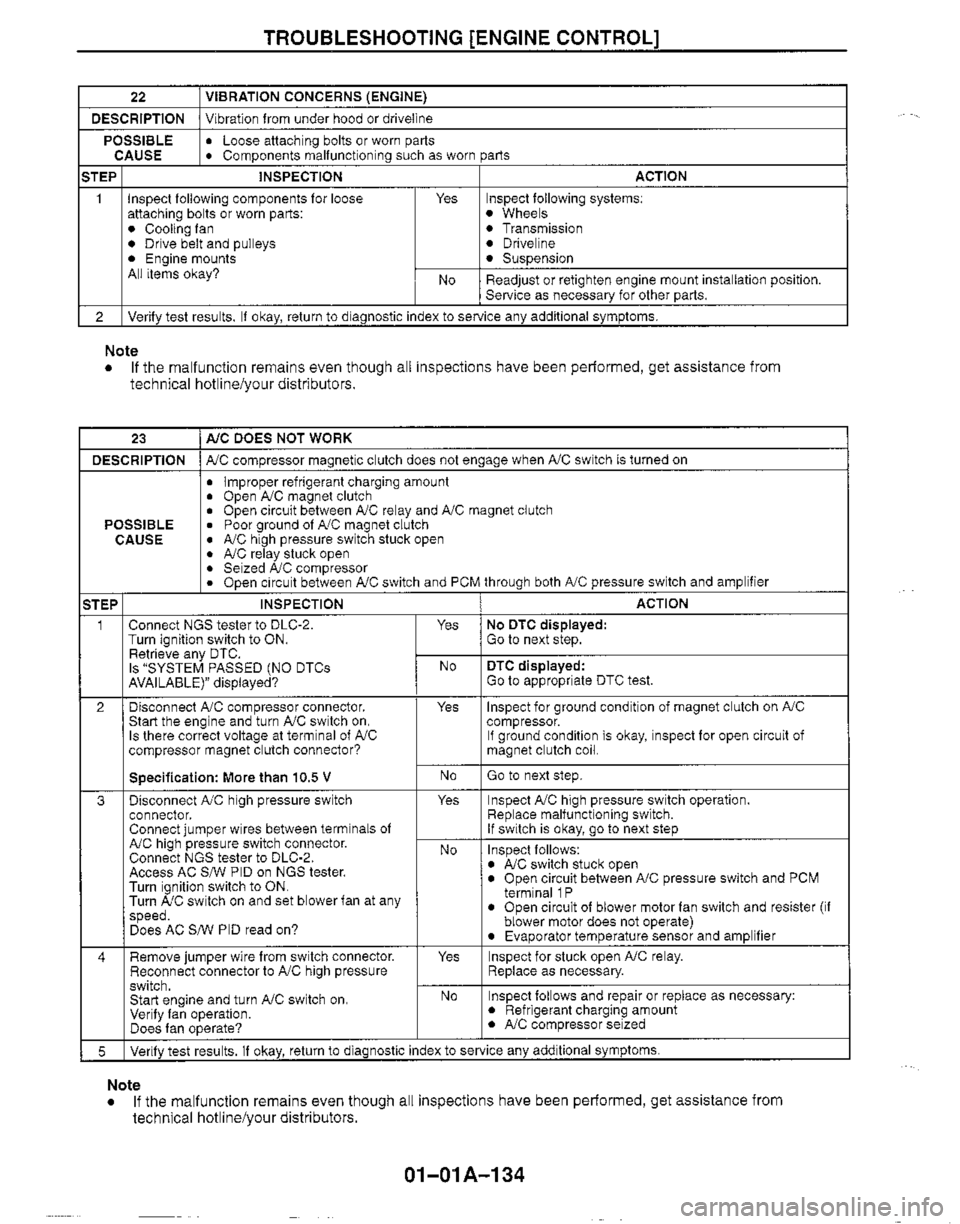 MAZDA MIATA 1999  Workshop Manual 