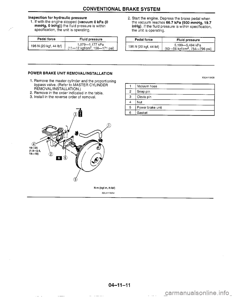 MAZDA MIATA 1999  Workshop Manual 