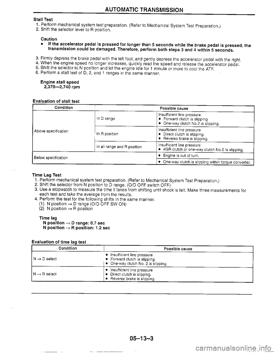 MAZDA MIATA 1999  Workshop Manual 