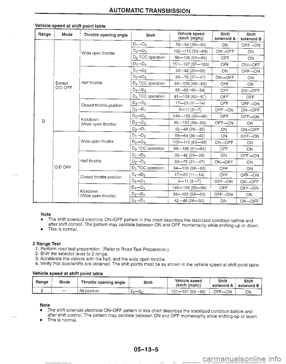 MAZDA MIATA 1999  Workshop Manual 