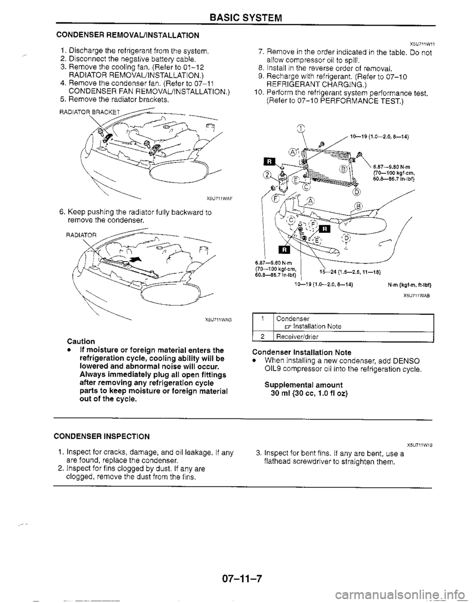 MAZDA MIATA 1999  Workshop Manual 
