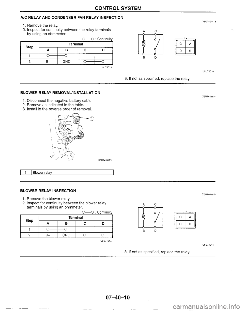 MAZDA MIATA 1999  Workshop Manual 