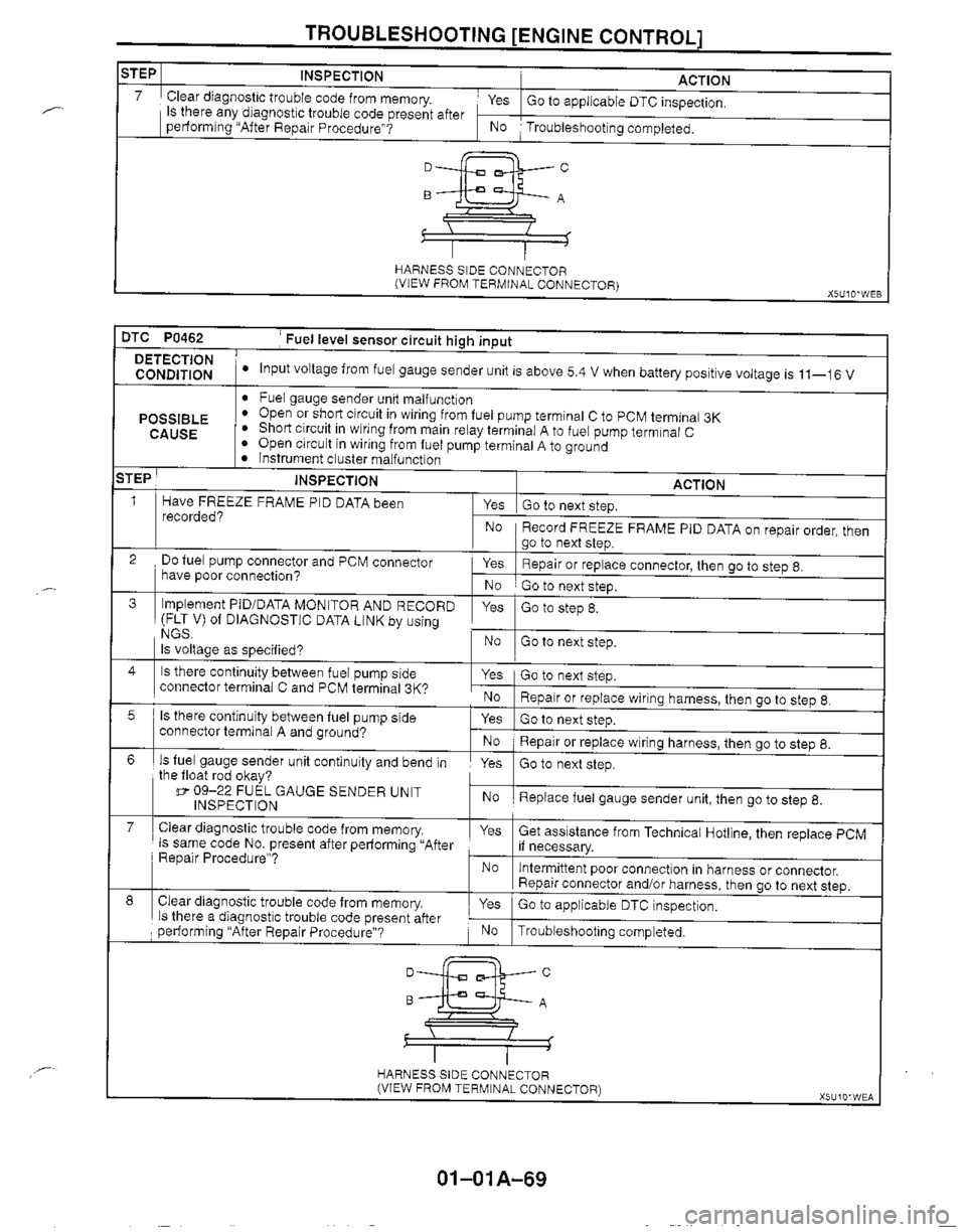 MAZDA MIATA 1999  Workshop Manual 