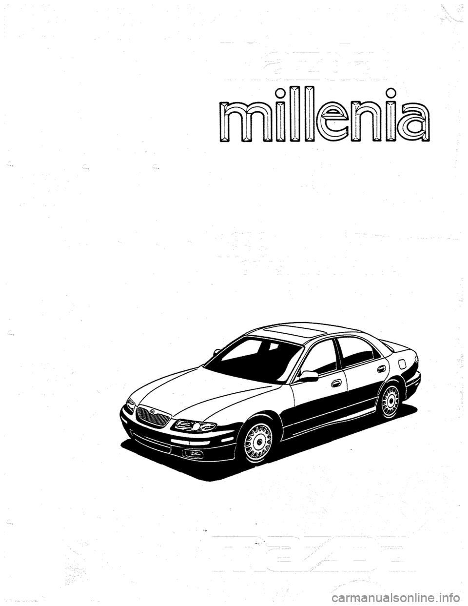 MAZDA MILLENIA 1996  Workshop Manual 