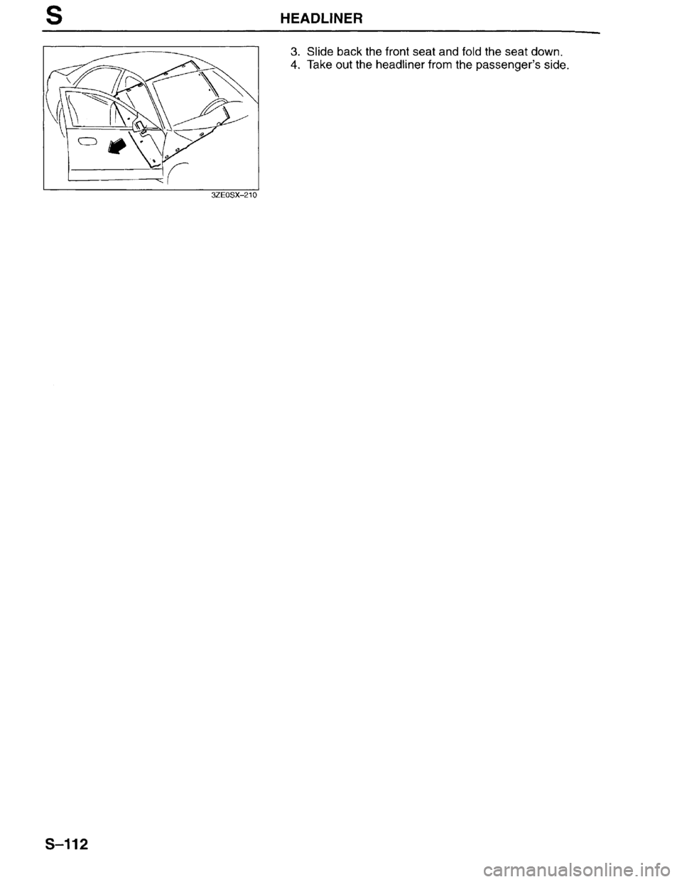 MAZDA MILLENIA 1996  Workshop Manual 